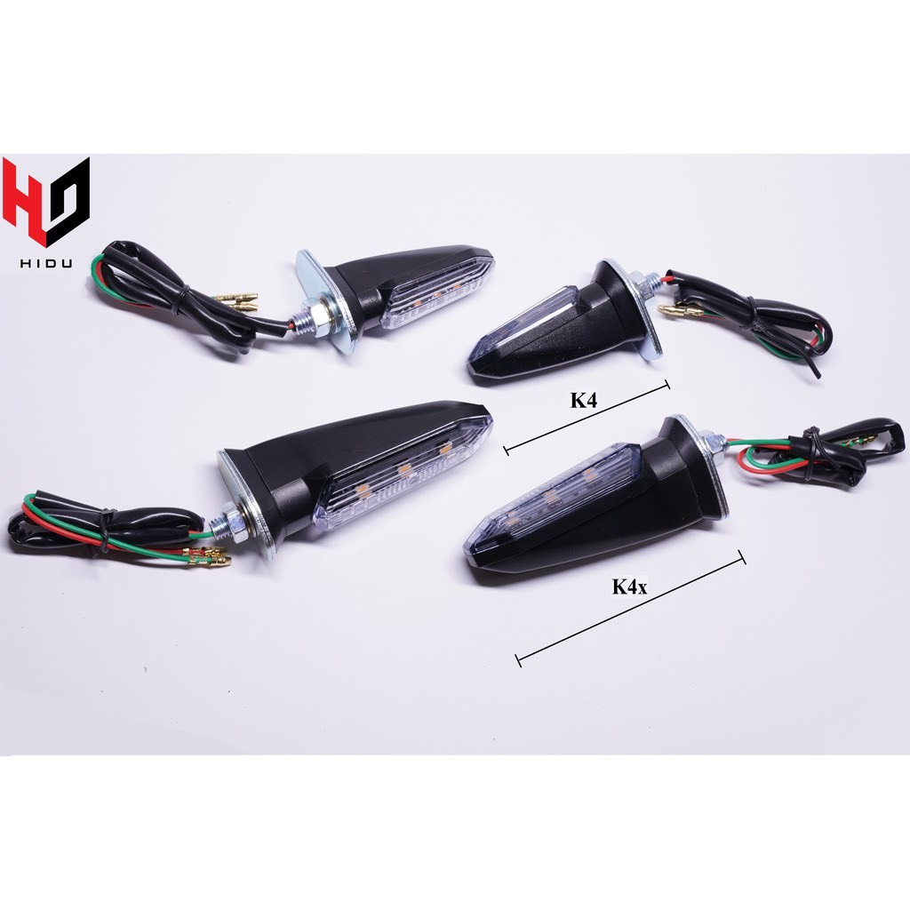 Đèn Xi Nhan K4 Chính Hãng Gắn Xe Máy < Giá 1 Đôi>