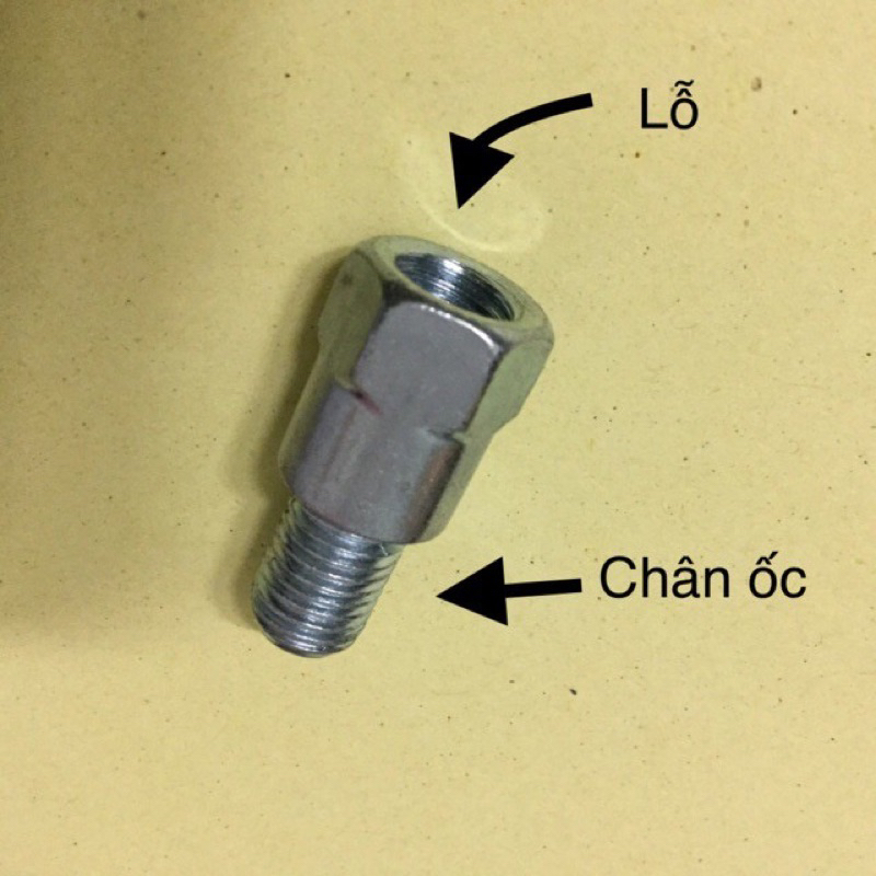 Ốc nối chân gương 8 và 10ly (giá 1ốc)