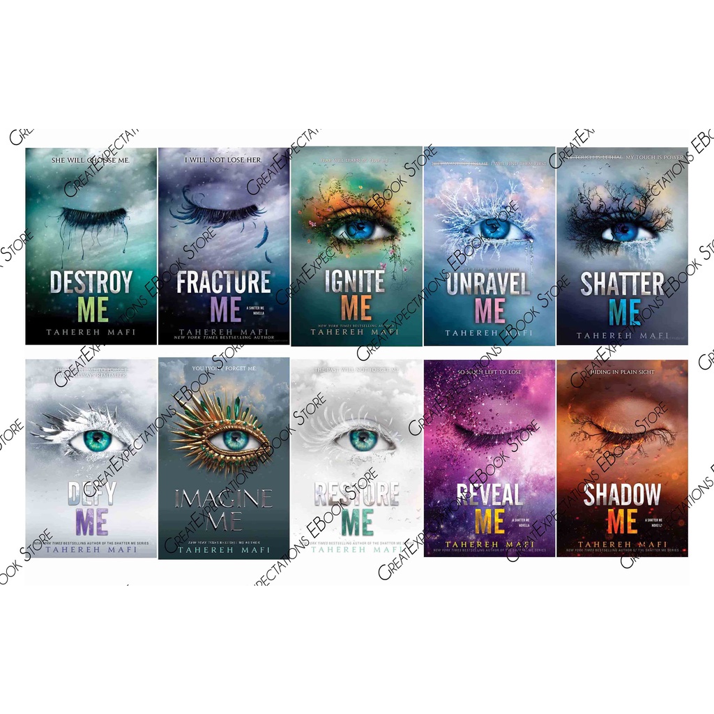 Shatter Me Series Complete Set by Tahereh Mafi | Lazada Singapore