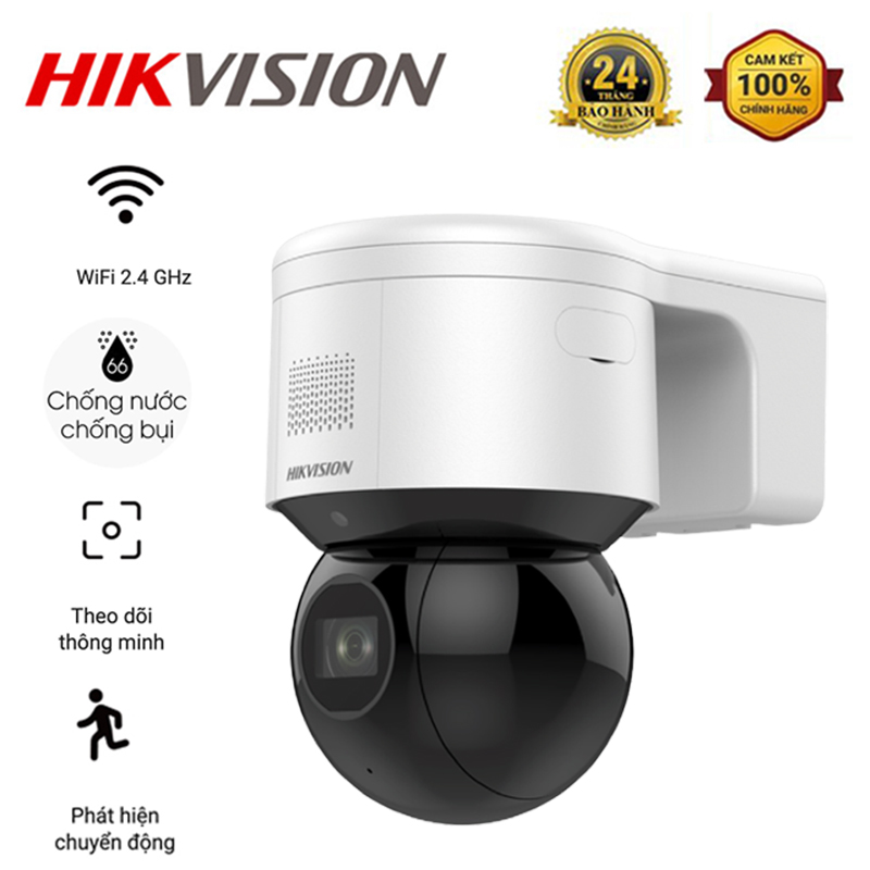 Camera ip hikvision mini speed dome 4mp ds-2de3a404iw-de và ds-2de2a404iw-de3/w