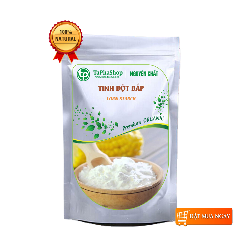 Tinh bột bắp nguyên chất 200g - Tấn Phát