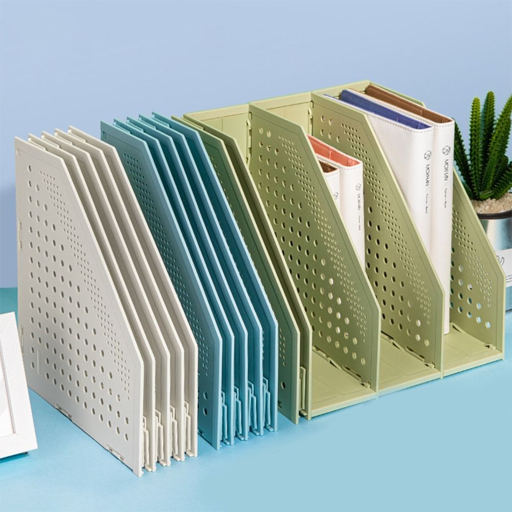 Book Holder File Organizer Retractable File Holder Creative Bookshelf ...