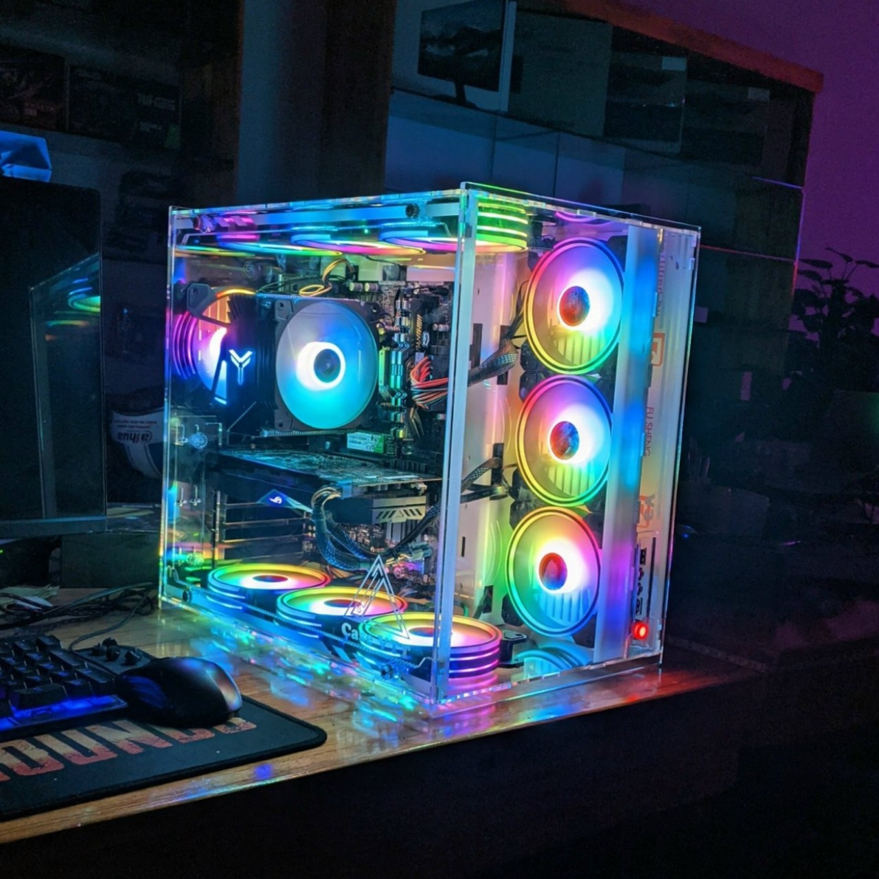 Vỏ Case PC - VTT-V3 - Vỏ case máy tính độc đáo (bản chưa ráp)