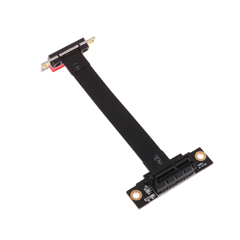 PCIE%20X1%20Riser%20Cable%20Dual%2090%20Degree%20Right%20Angle%20Extension%20Cable%20PCI%20Express%201x%20Riser%20Card%20Ribbon%20Extender%20-%20Image%205