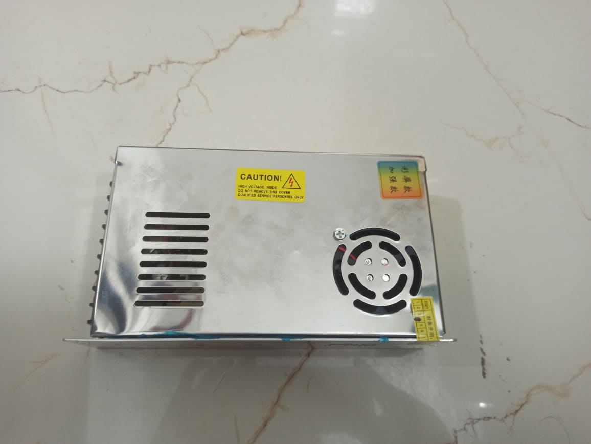 Nguồn Led 5v 60a tem 7 màu, đủ công suất (Nguồn 5v60a 300W trong nhà có quạt tản nhiệt)