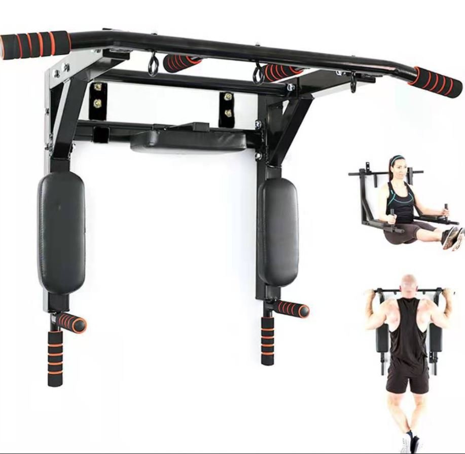 Bộ xà đơn xà kép treo tường di động đa năng 8 in 1 cao cấp