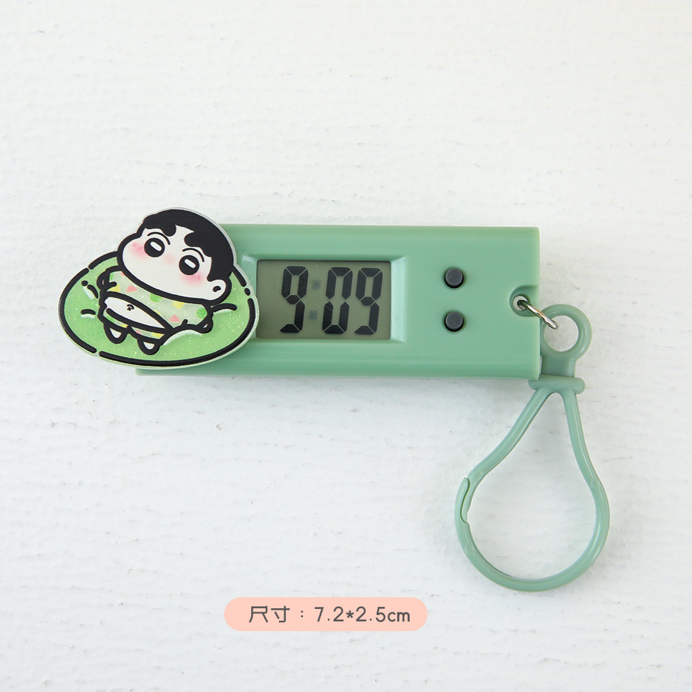 Mini Animated Clock 【New Arrivals】Charming Mini Electronic Wall Clock Portable Cartoon ...