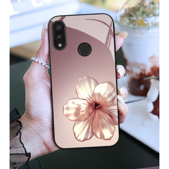 Ốp Lưng XIAOMI REDMI 7, NOTE 7, NOTE 7 PRO Mặt lưng cường Lực Họa Tiết