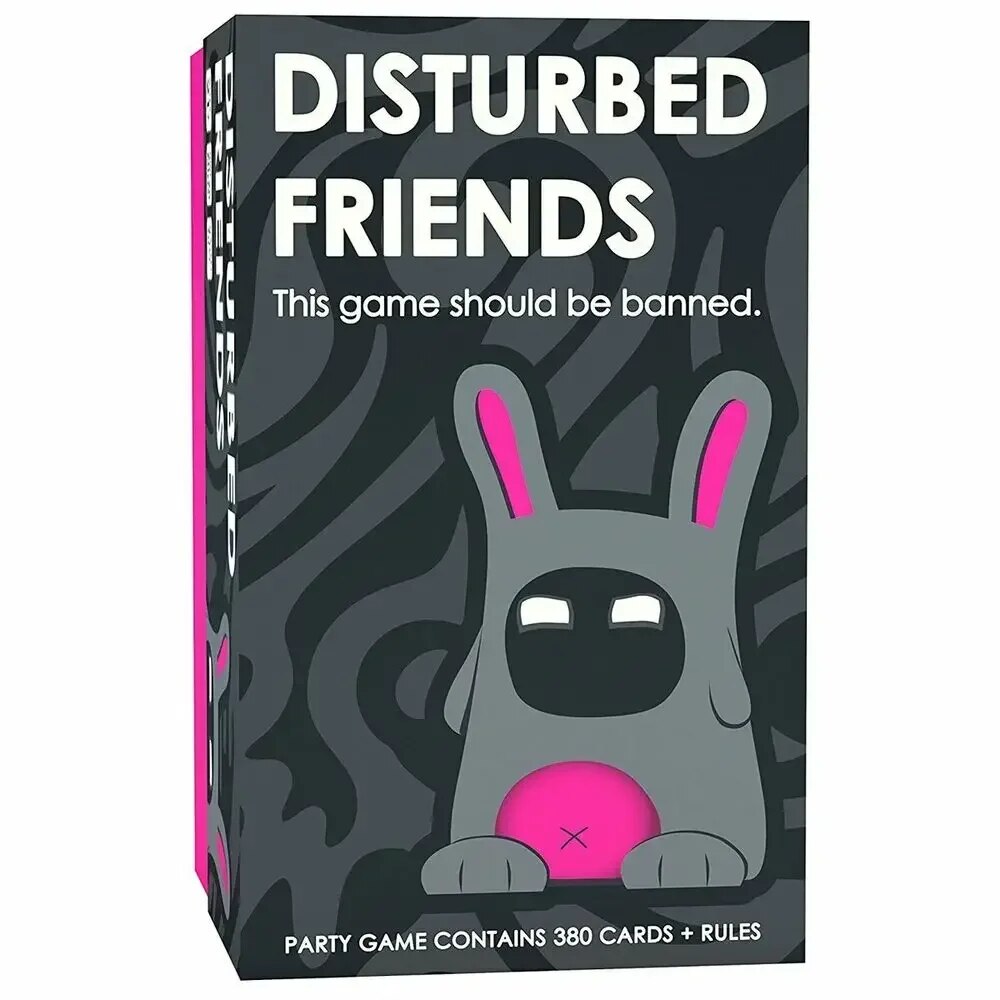 Disturbed Friends Board Game Card Game