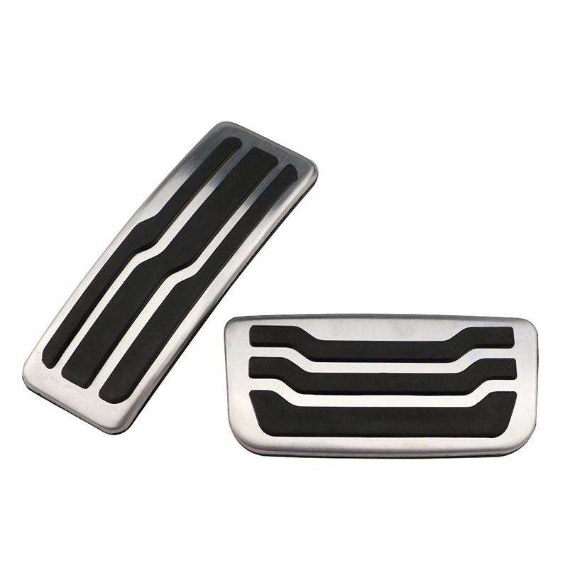 Bochang Ford Everest 2016 to 2021 Car Accelerator Brake Pedals Car Gas Fuel Brake Pedals Foot Pedal Cover