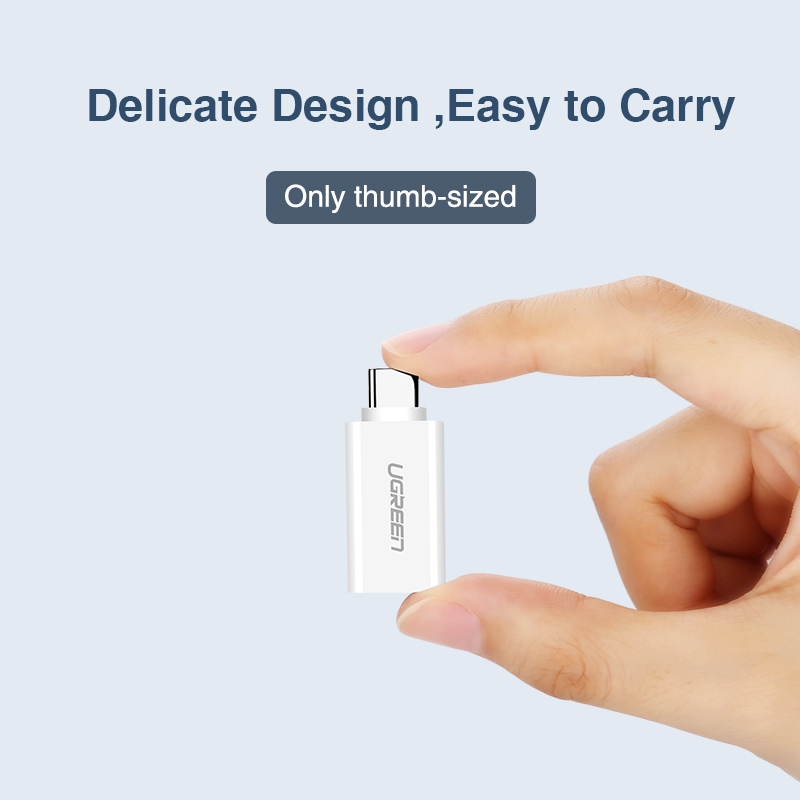 UGREEN USB-C Type C Male to USB 3.0 Female Adapter with OTG Function