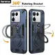 For infinix Note 40 / 40 Pro / 40 Plus Case Shockproof Armor iron Metal Ring Kickstand Bracket Casing for For infinix Note 40 Cover Casing HP. 