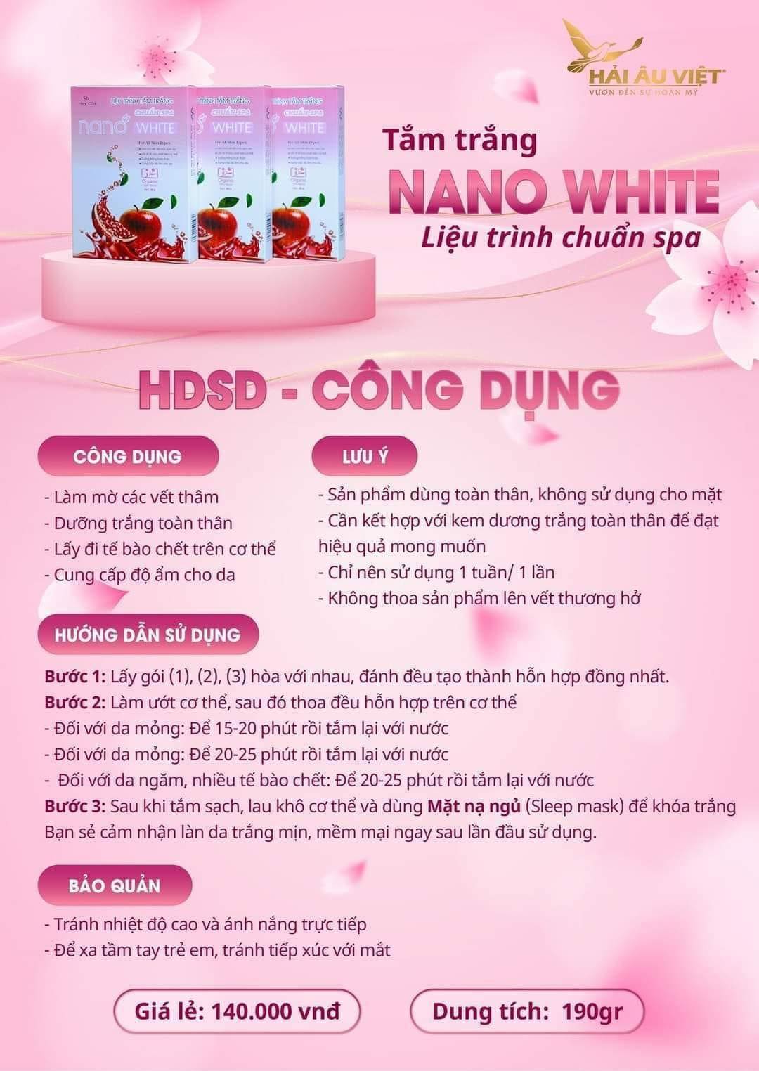 2 sét tắm trắng (hải âu việt)