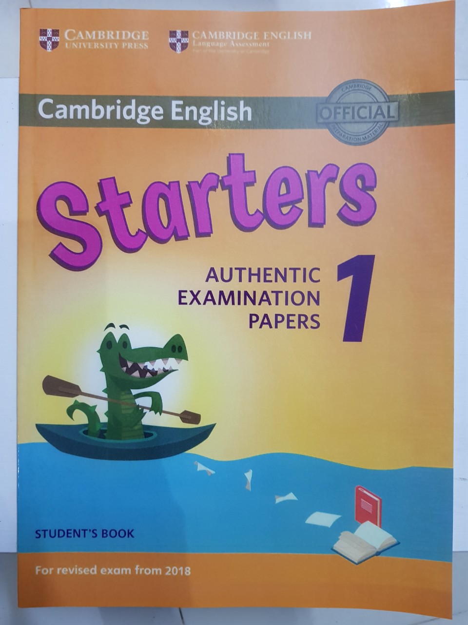 Combo 3 quyển tiếng Anh Starters Authentics 1,2,3