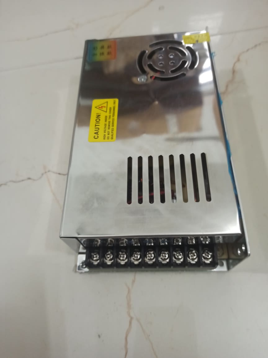 Nguồn Led 5v 60a tem 7 màu, đủ công suất (Nguồn 5v60a 300W trong nhà có quạt tản nhiệt)