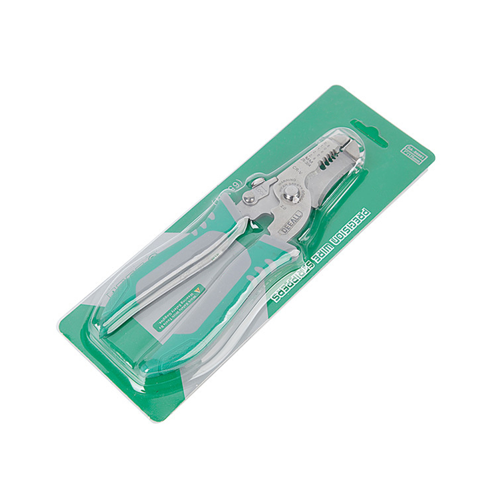 DM 6-in-1 Wire Stripper Tool Wire Strippers Wire Cutter Stripping Tool for Electric Cable Stripping Cutting and Crimping