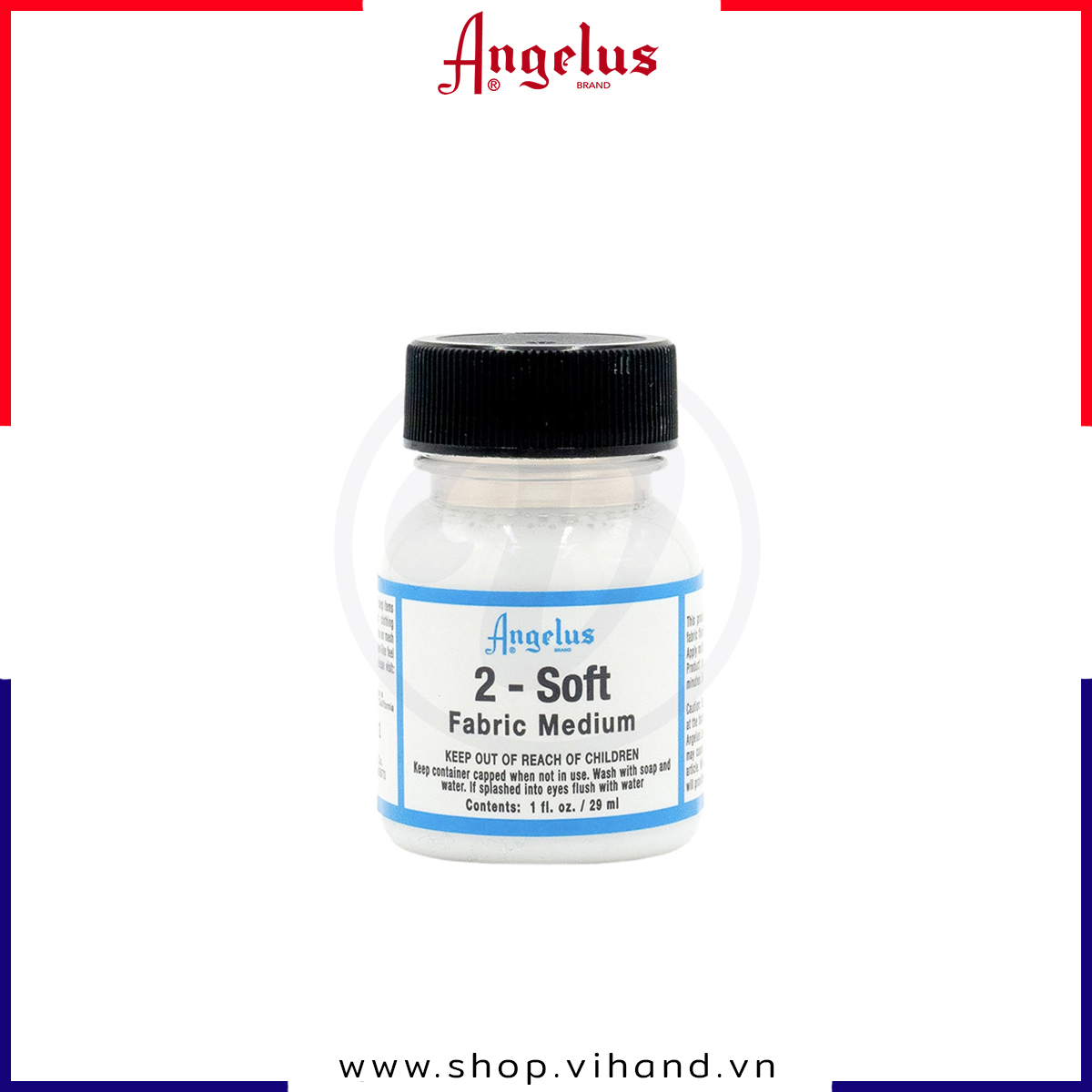 [HCM]Dung dịch pha màu Angelus 2-Soft (Vẽ bề mặt vải) – 29.5ml (1Oz)