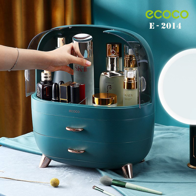 Tủ đựng mỹ phẩm có nắp ecoco cao cấp E2013
