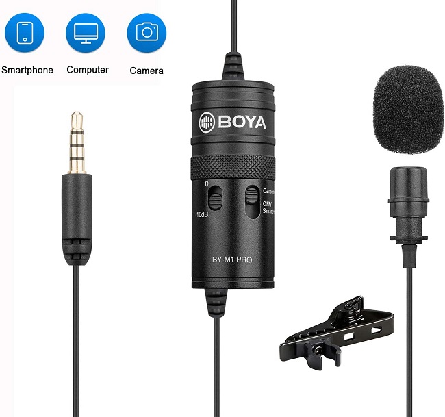 Micro Cài Áo Có Dây BOYA BY-M1 Pro