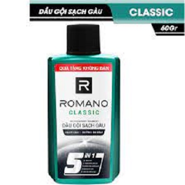 ROMANO DẦU GỘI/ SỮA TẮM CHAI 60G ( Hàng Tặng)