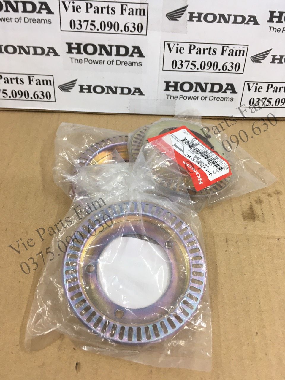 Vòng đĩa ABS SH Mode 2018-2019 (đời SH Mode 1 dây ga), hàng din honda mới 100%