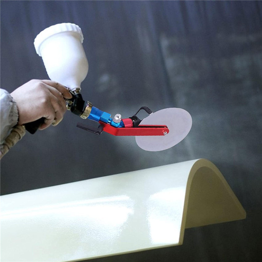 Paint Sprayer Universal Guide Tool Spray Gun Guide Accessory Tool For Most Paint Sprayer 7/8'' Airless Spraying Triming Mach