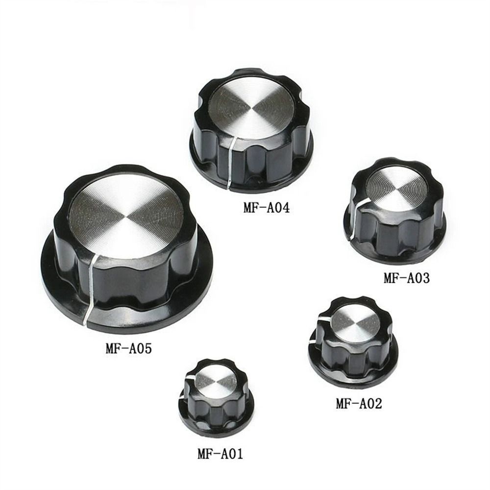 YANGS 2pcs Bakelite Knob MF-A03 MF-A04 MF-A01 MF-A02 Potentiometer Cap Switch Button Cap Rotary Switch Potentiometer Knob