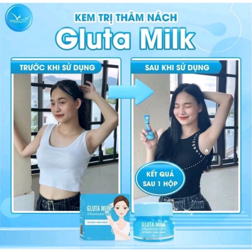 Kem Thâm Nách Gluta Milk Chính Hãng [Mua 1 Tặng 1]
