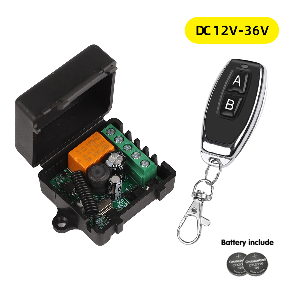 433mhz%20Dc%2012v%2024v%2036v%20Wireless%20Rf%20Remote%20Control%20Switch%20Relay%20With%20On%20Off%20For%20Led%20Bulb%20Diy%20Control%20-%20Image%204