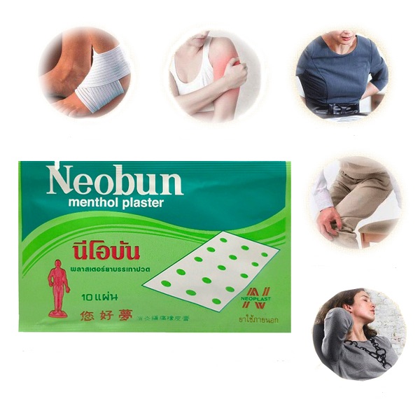 Cao dán Neobun Thái Lan ( 1 Bịch 10 Miếng )