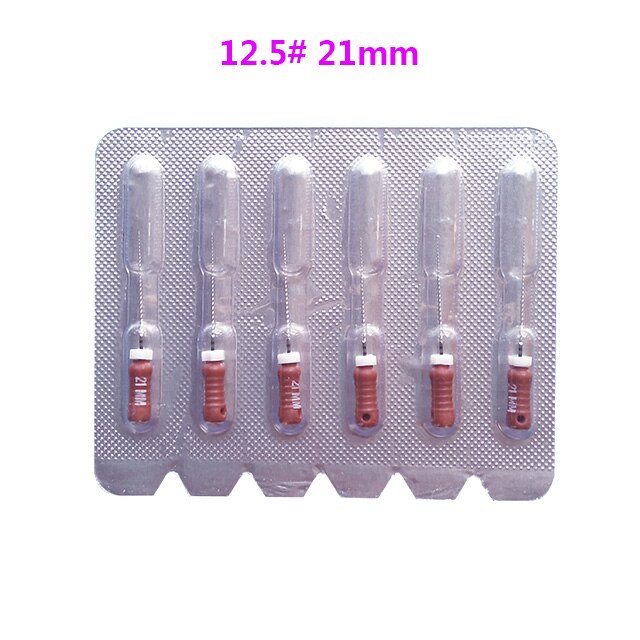 5Pack Dental CPilot Files 25Mm 610 Stainless Steel C+ Files 21Mm Endodontic C Files 6Pc/Pack