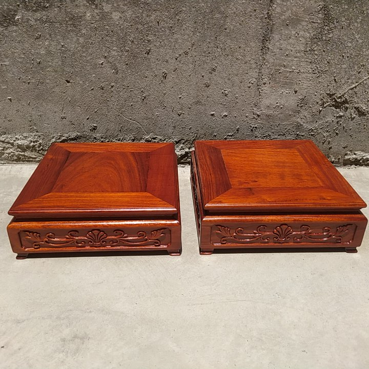 Đôn Gỗ, Kệ Gỗ Hương (Kt 25*25 Cao 8,5Cm)