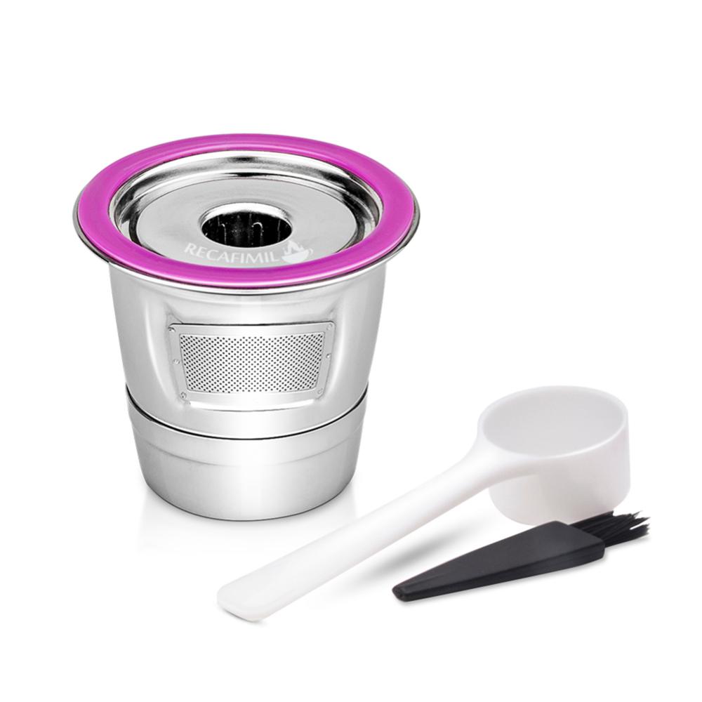 Stainless Steel Coffee Capsule Cup Reusable K Cup for Keurig 2.0/1.0 Filter
