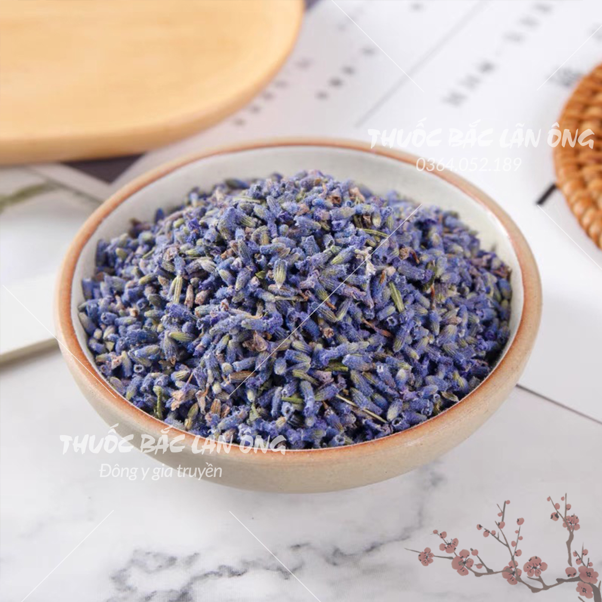 Nụ hoa oải hương 500g (Lavender khô, làm trà, tinh dầu, túi thơm)