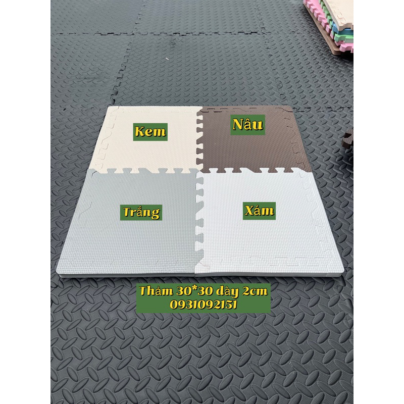 Thảm xốp lót sàn 30*30 dày 2cm