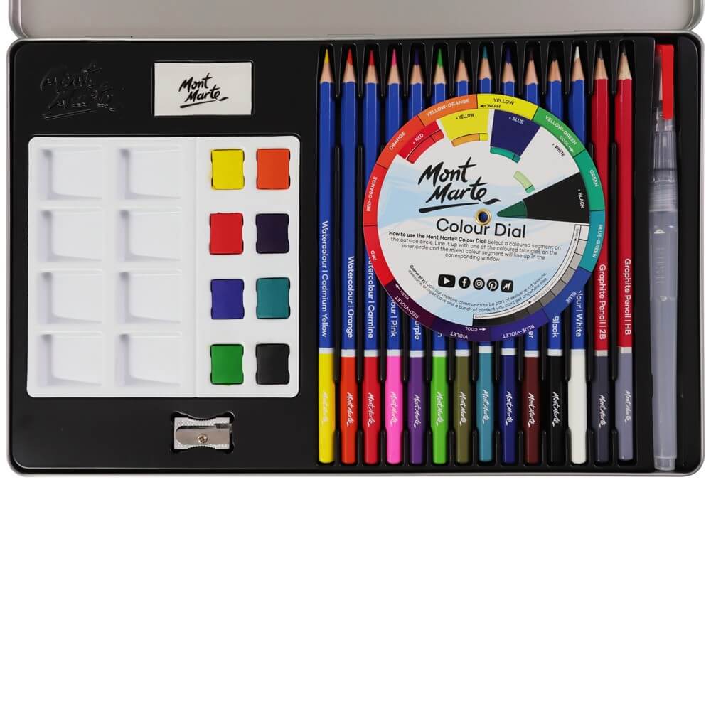 Mont Marte Watercolour Collection Set 27pc.