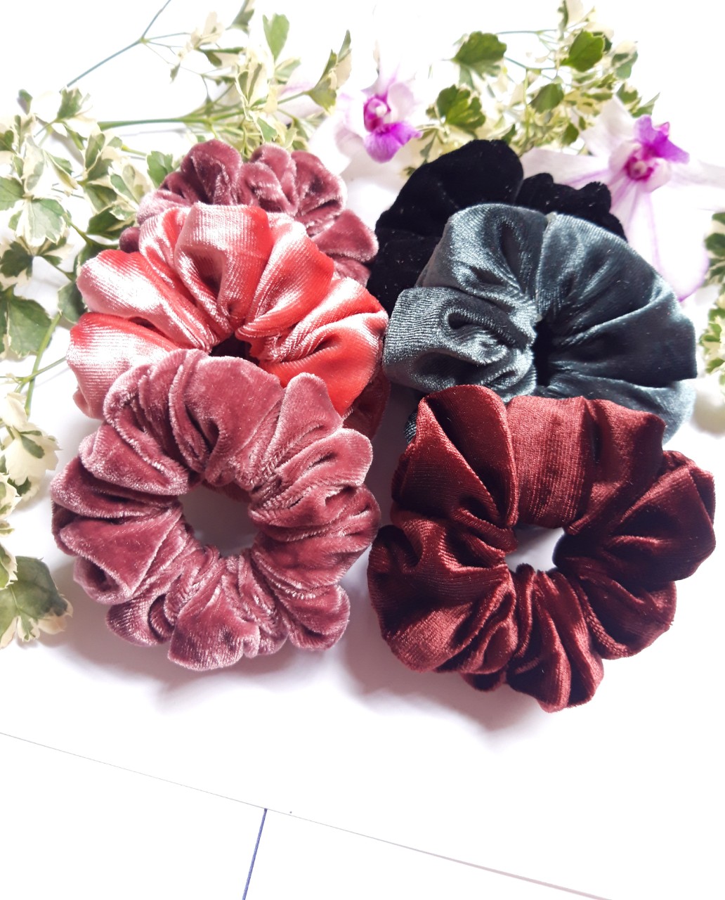 Cột Tóc Nhung Cao Cấp
