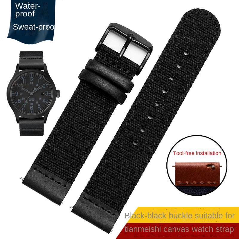 Latest Sports Brown Leather Watch Strap NY1324_K0042310 main image 1