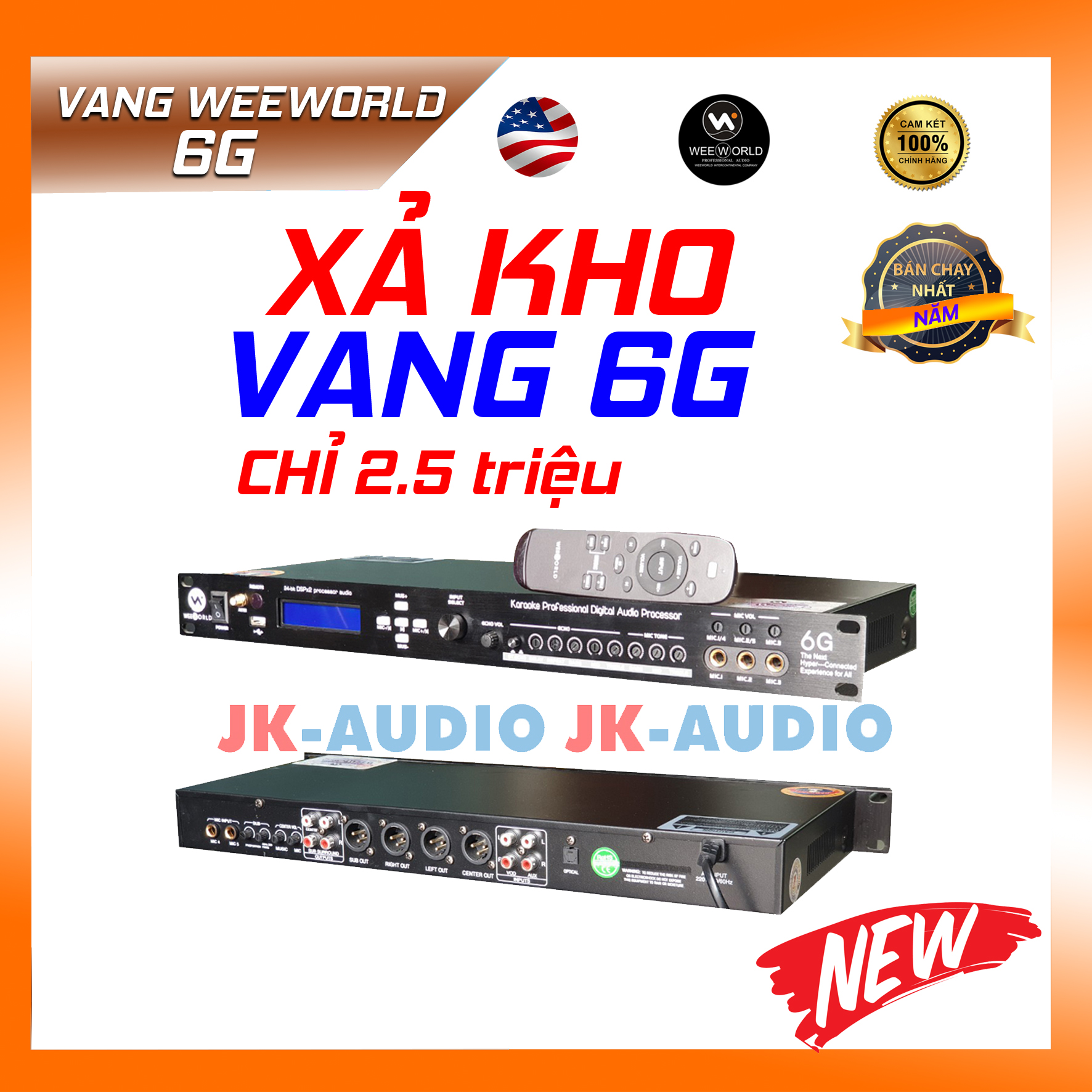 Vang cơ lai số Karaoke 6G