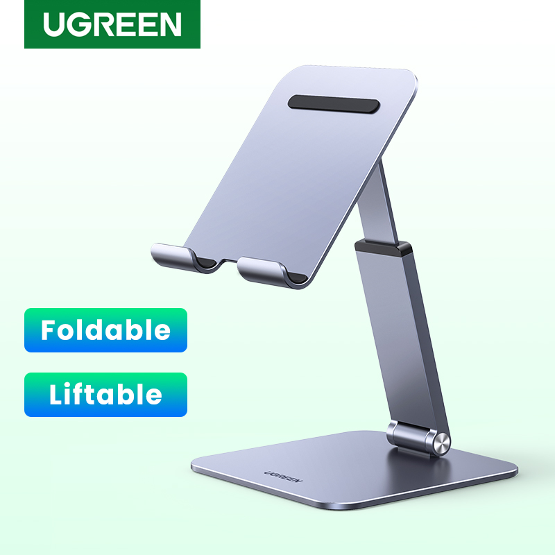UGREEN Tablet Stand Holder for Desk Adjustable Aluminum Portable Stand