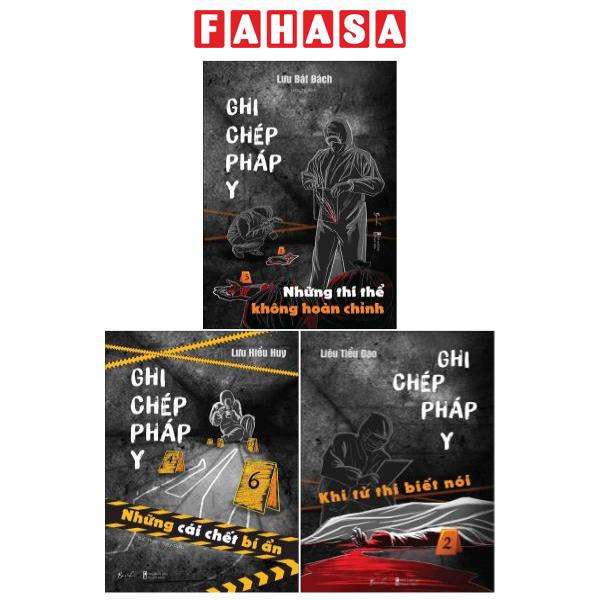 Fahasa - Combo Sách Hay Sách Ghi Chép Pháp Y (Bộ 3 Cuốn)