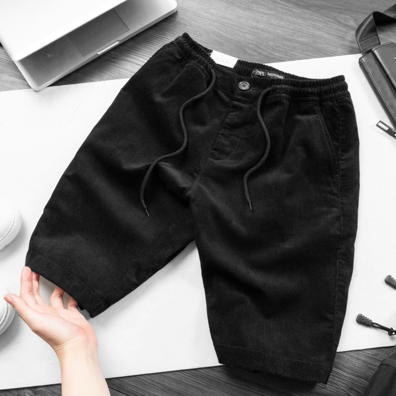 [hàng xuất dư] Quần Short nam, quần nhung Zara