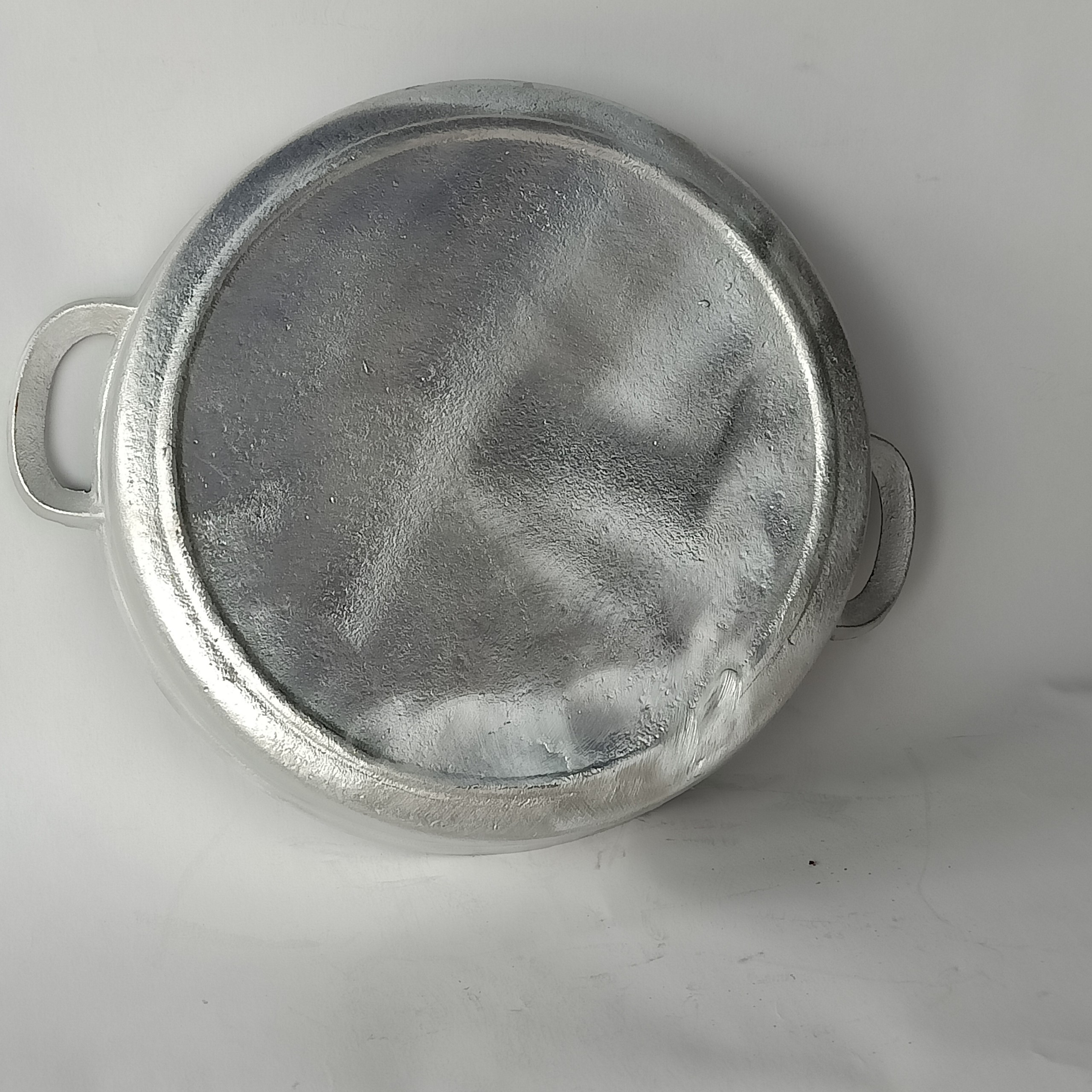 CHẢO GANG ĐÁY BẰNG ĐÚC BẰNG THỦ CÔNG MỸ NGHỆ ĐÃ ĐƯỢC MAI BÓNG ĐƯƠNG KÍNH26