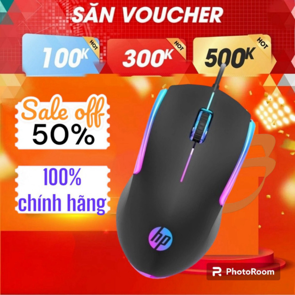 Chuột Gaming USB HP M160 đèn LED có bảo hành