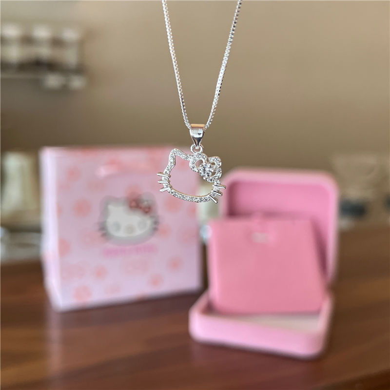 KUNOISE%20Birthday%20Kitty%20Girls%20Sweet%20and%20Cute%20Pendant%20Clavicle%20Necklace%20Send%20Girlfriend%20Gift%20-%20Image%205