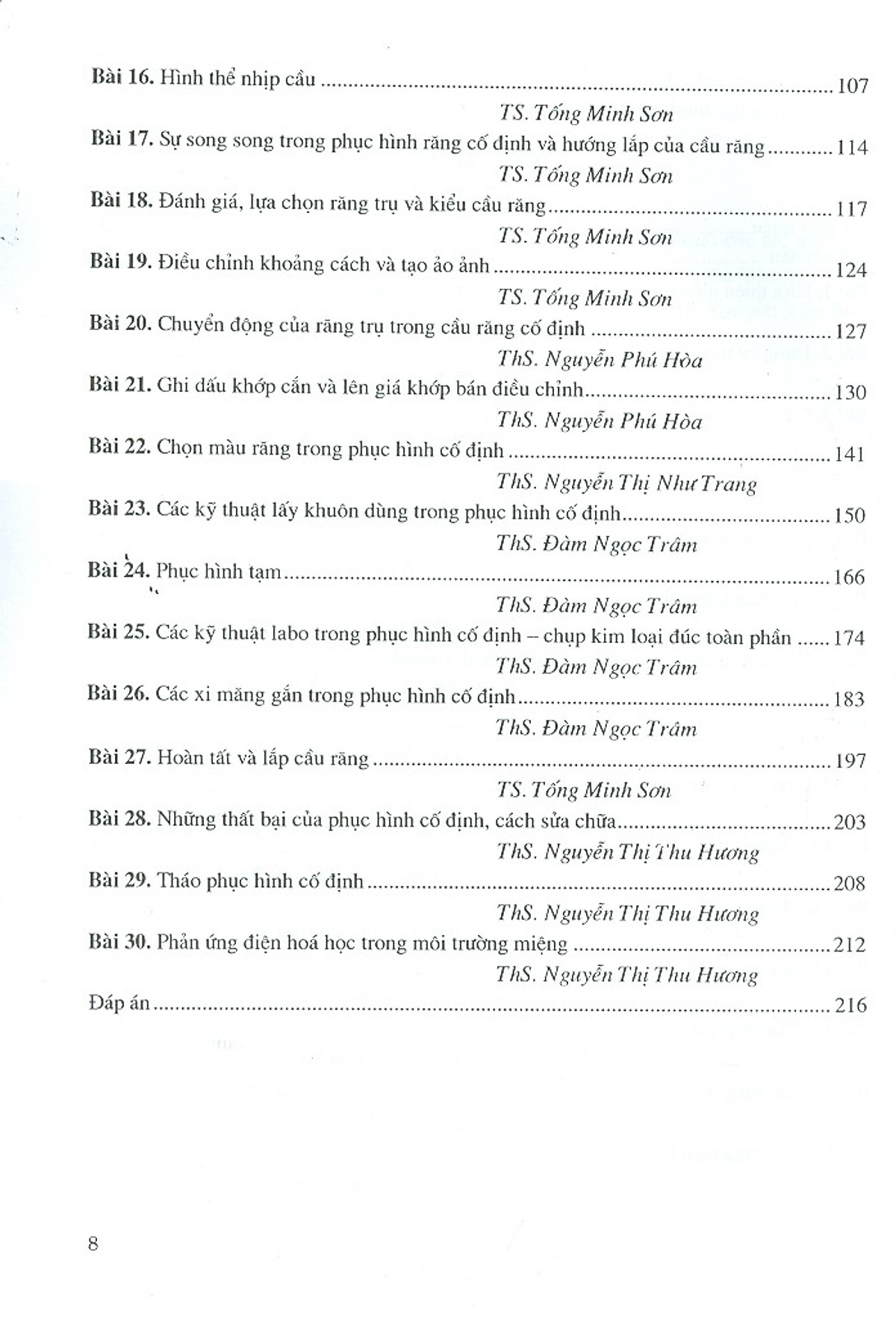 Phúc Hình Răng Cố Định - Dùng cho sinh viên Răng Hàm Mặt
