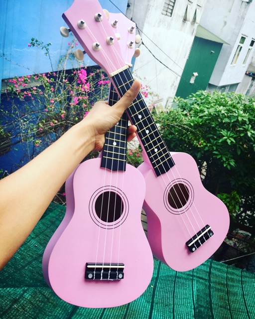 ĐÀN UKULELE CONCERT GỖ NGUYÊN TẤM CAO CẤP(tặng full pk)