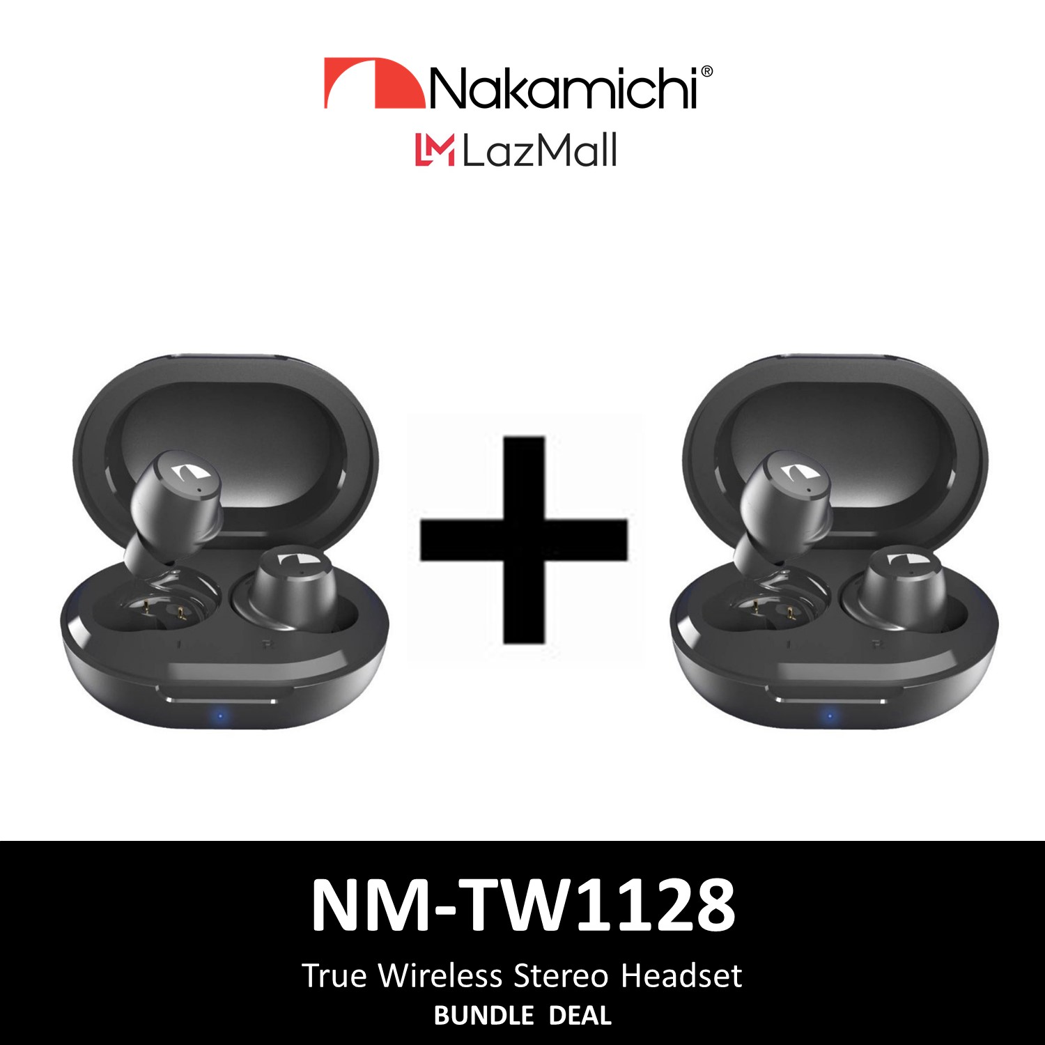 nakamichi tw1128 true wireless earbuds