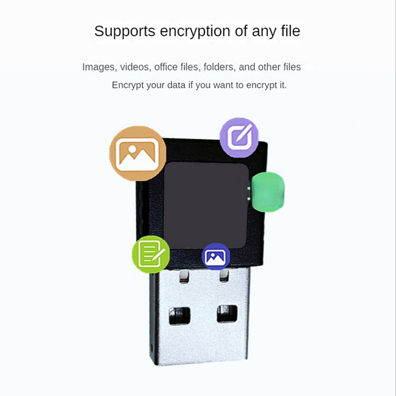 Mini USB Fingerprint Reader Module Device USB Fingerprint Reader for Windows 10 11 Hello Biometrics Security Key