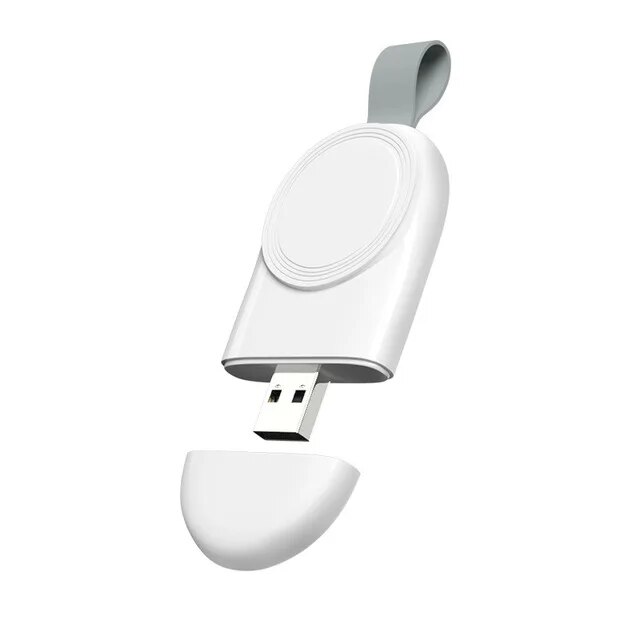 Mini Portable Wireless Charger for Apple Watch 7 6 5 4 3 SE Dock Adapter Fast Charging Charger Smar Watch Wireless Charging Base